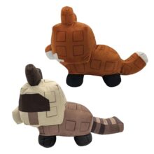2Pcs Kawaii Grow A Garden Tanuki And Fox Plush Toy 2Pcs Kawaii Grow A Garden Tanuki And Fox Plush Toy