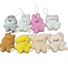8Pcs Skzoo Character Soft Plush Kawaii Keychain 8Pcs Skzoo Character Soft Plush Kawaii Keychain