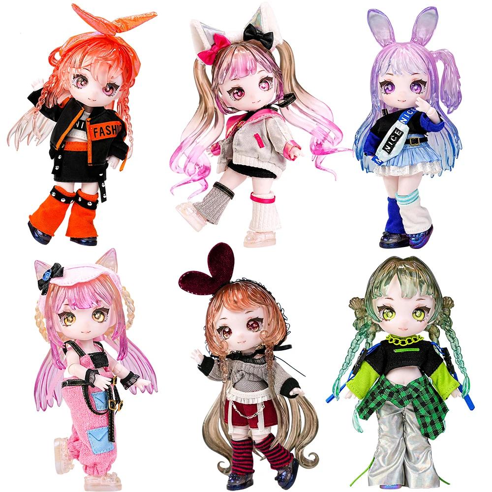 6Pcs Anime Kawaii Maytree Toy