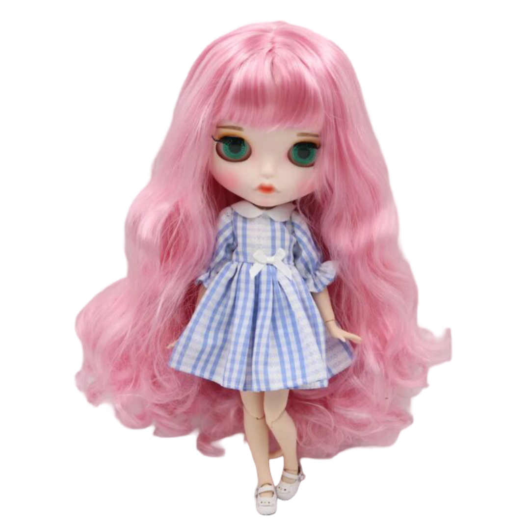 Blythe Pink Hair Kawaii Toy