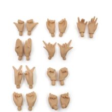 9Pcs Kawaii Cartoon Blythe Tan Skin Toy Hands 9Pcs Kawaii Cartoon Blythe Tan Skin Toy Hands