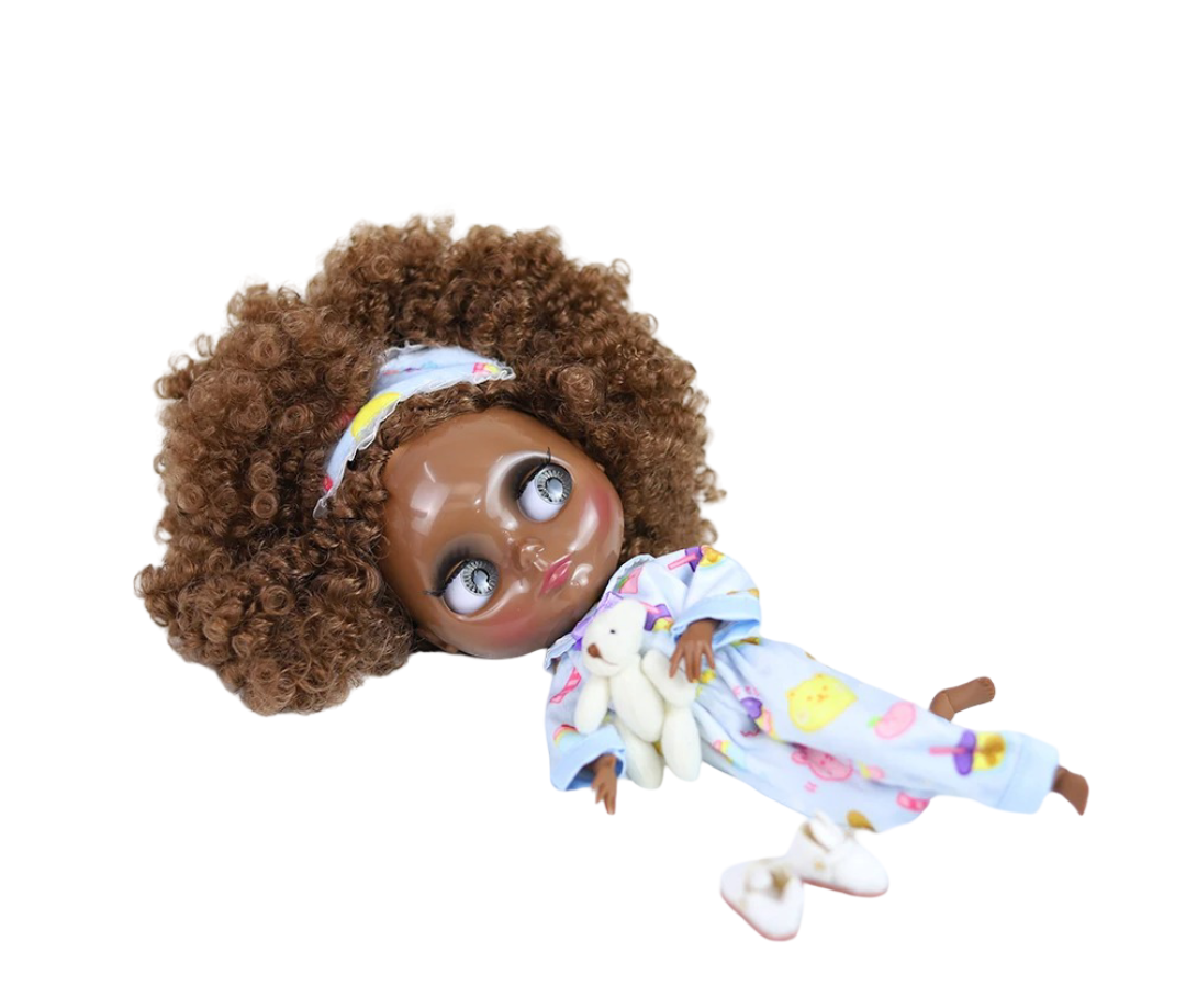 ICY DBS Blyth Bear Pattern Dress Kawaii Toy