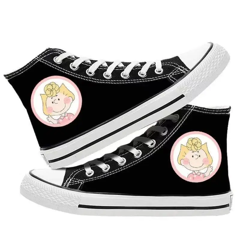 Cartoon Sally Brown Canvas Kawaii Shoes
