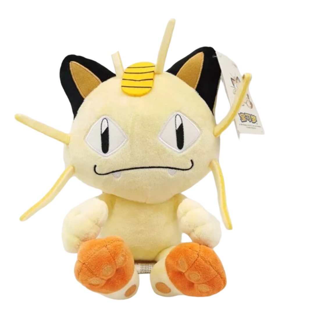 20cm Kawaii Pokemon Meowth Soft Stuffed Plush Toy