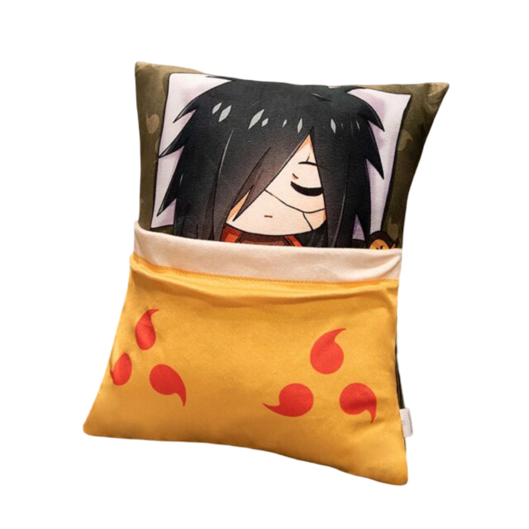 Anime Naruto Uchiha Sasuke Kawaii Plush Pillow