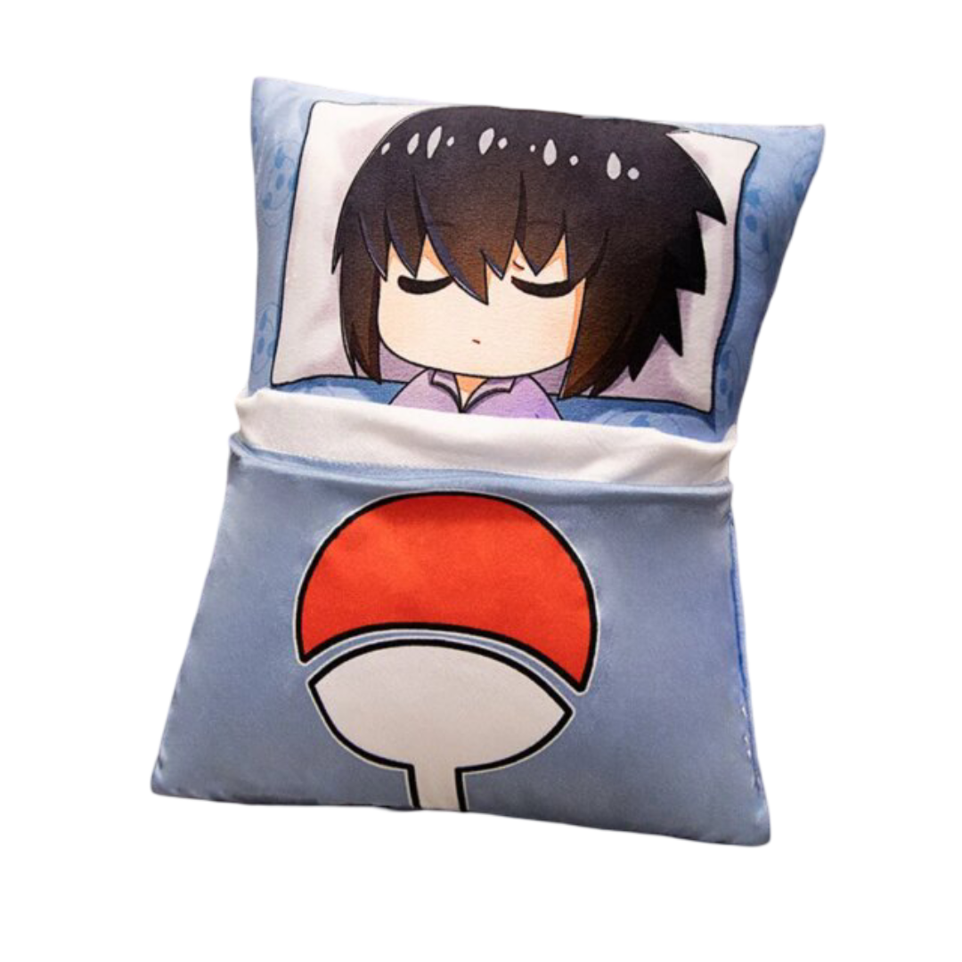 Anime Naruto Sasuke Kawaii Plush Pillow