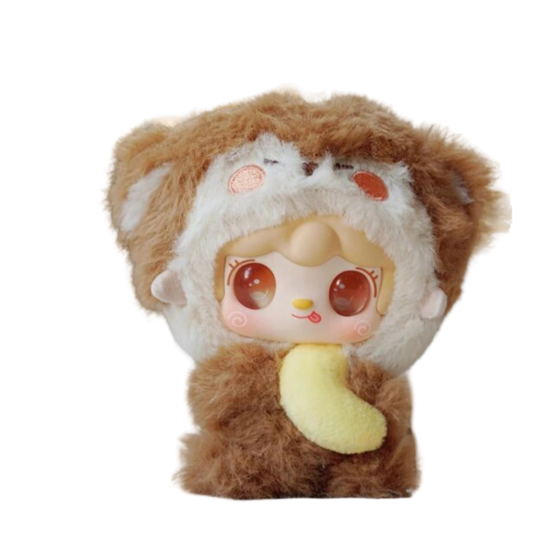 Kawaii Yooki V10 Hug Gourmet Restaurant Series Naughty Little Monkey Plush Toy