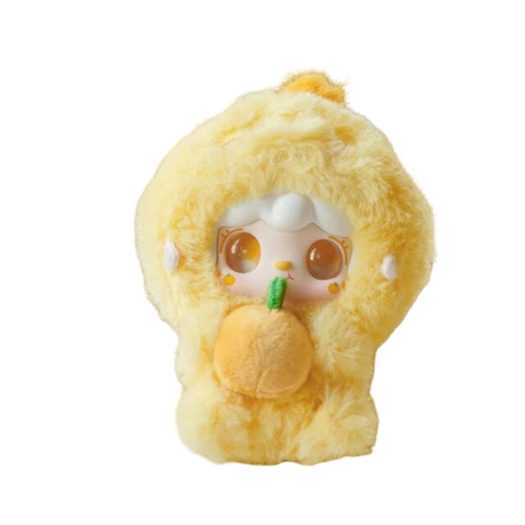 Kawaii Yooki V10 Hug Gourmet Restaurant Series Orange Chick Plush Toy