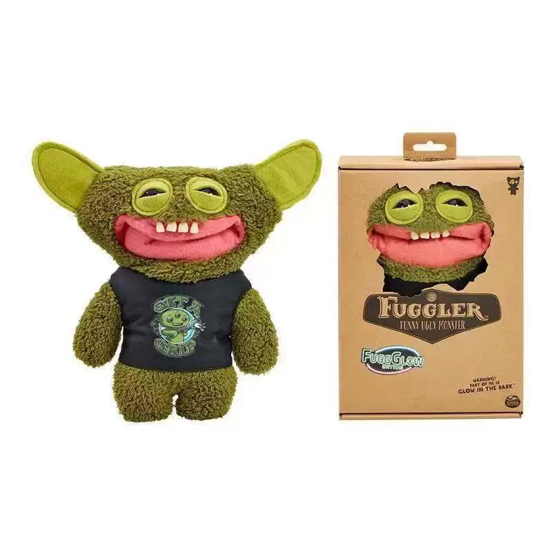 Kawaii Fuggler Laughing Green Monster Plush Toy With Blind Box