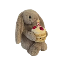 Kawaii Bunny And Jellycat Birthday Cake Plush Toy Kawaii Bunny And Jellycat Birthday Cake Plush Toy