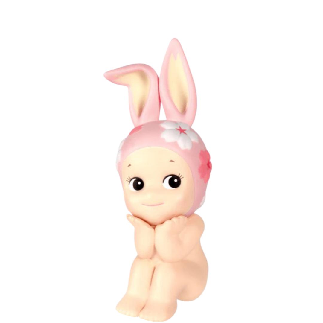 Kawaii Cherry Blossom Sonny Angel Rabbit Mini Figure Toy