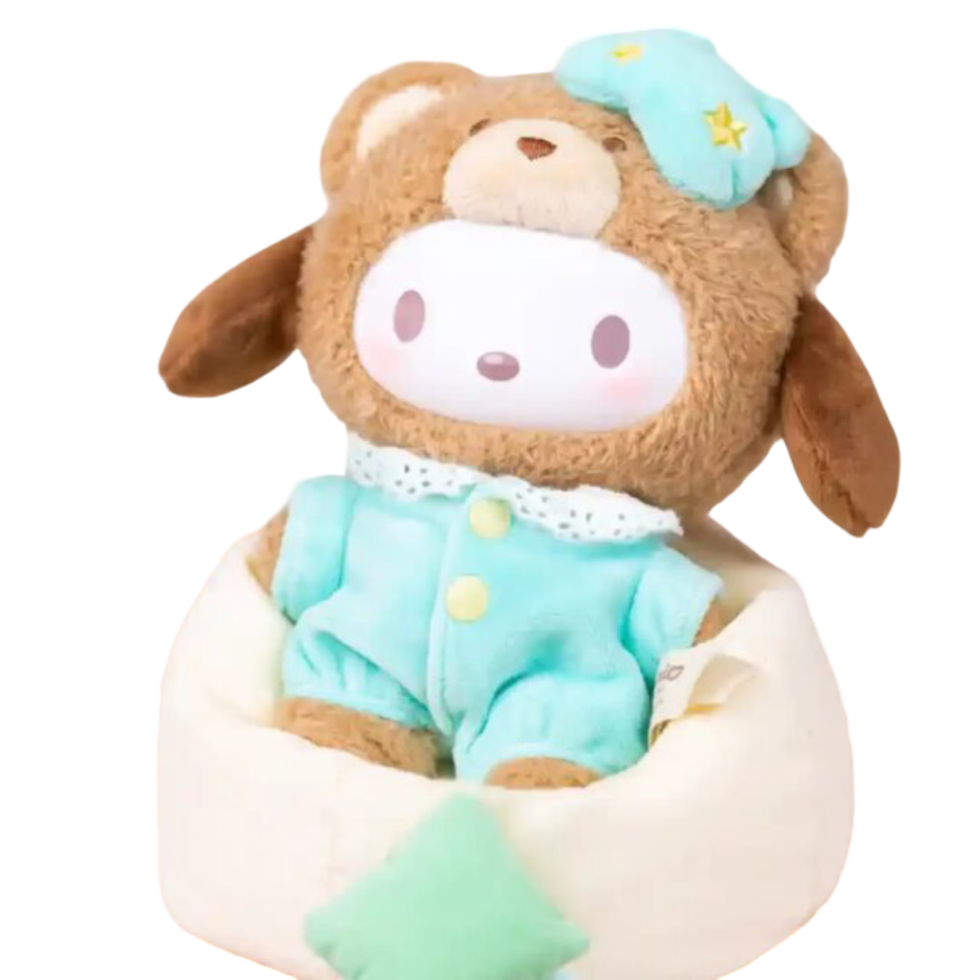Kawaii Sanrio Pochacco Turn Into Bear Plush Toy Kawaii Sanrio Pochacco Turn Into Bear Plush Toy