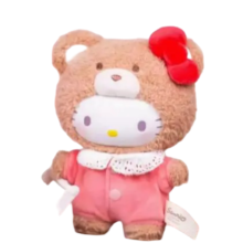 Kawaii Sanrio Hello Kitty Turn Into Bear Plush Toy Kawaii Sanrio Hello Kitty Turn Into Bear Plush Toy