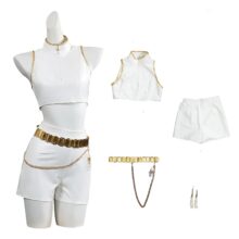 Kawaii KPop Demon Hunters Rumi Cosplay Costume Kawaii KPop Demon Hunters Rumi Cosplay Costume