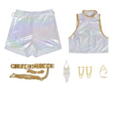 Kawaii Anime KPop Demon Hunters Cosplay Rumi Costume Kawaii Anime KPop Demon Hunters Cosplay Rumi Costume