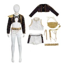 Anime Kawaii Kpop Demon Hunters Rumi Cosplay Costume Suit Anime Kawaii Kpop Demon Hunters Rumi Cosplay Costume Suit