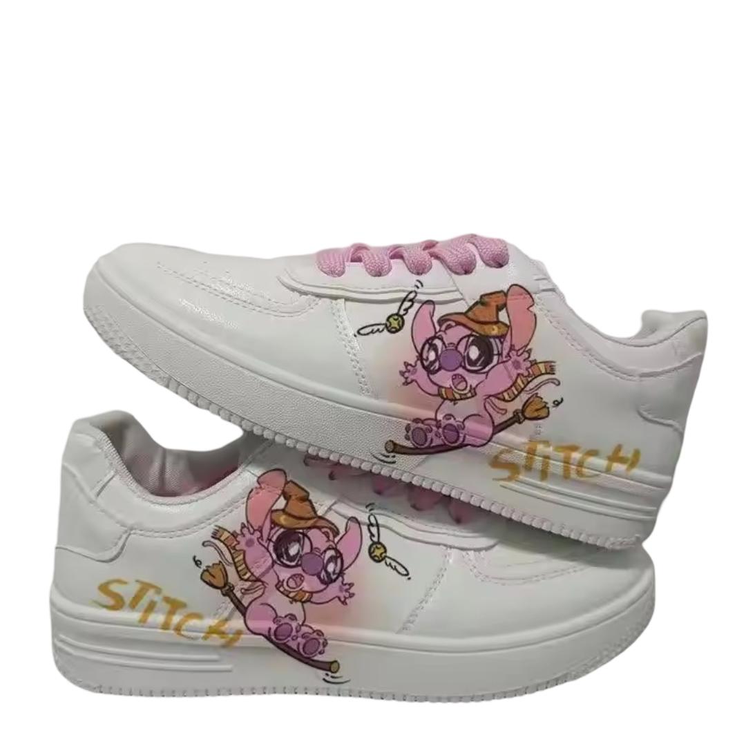 Kawaii Anime Lilo And Stitch: Angel Casual Shoes