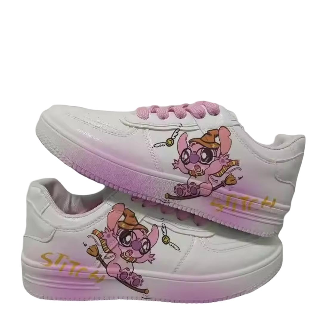 Kawaii Anime Lilo And Stitch: Angel Casual Shoes