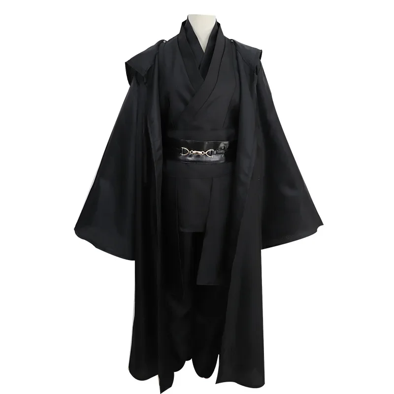 Kawaii Anime Star Anakin Replica Rob Cosplay Black Costume 