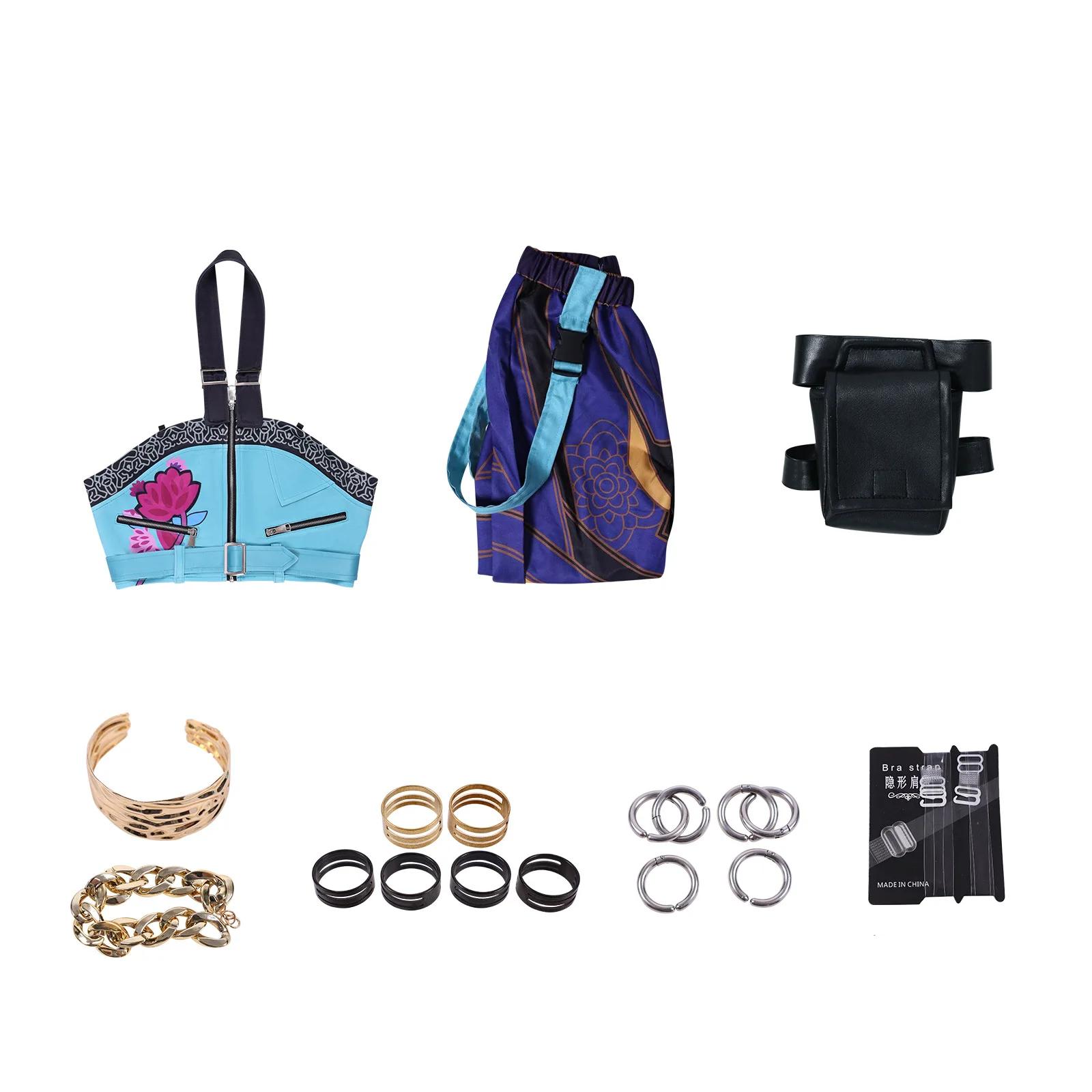 Kawaii KPop Demon Hunters Anime Zoey Cosplay Costume Set