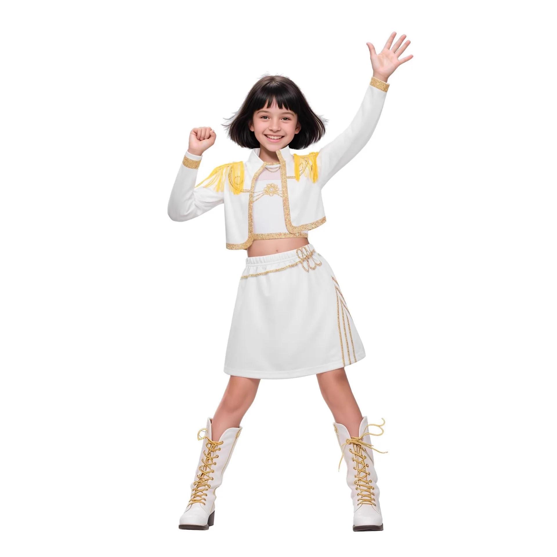 Kawaii Anime K-Pop Demon Hunters Zoey Cosplay Costume Suit