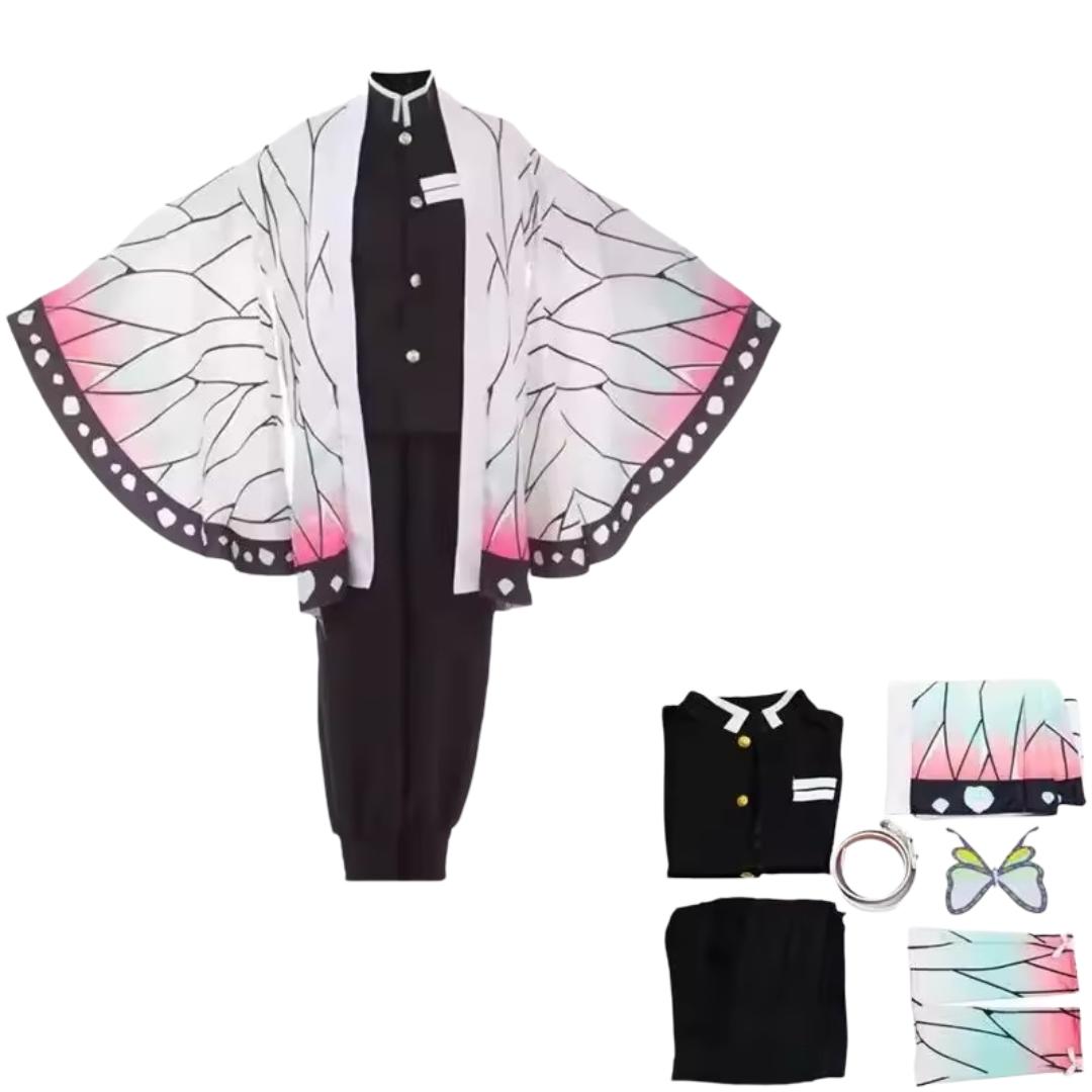 Kawaii Anime Demon Slayer: Kimetsu No Yaiba Kochou Shinobu Cosplay Costume Kawaii Anime Demon Slayer: Kimetsu No Yaiba Kochou Shinobu Cosplay Costume