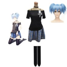 Anime Kawaii Shiota Nagisa Cosplay Costume With Wig Anime Kawaii Shiota Nagisa Cosplay Costume With Wig