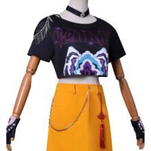 KPop Demon Hunters Mira Kawaii Cosplay Costume For Women KPop Demon Hunters Mira Kawaii Cosplay Costume For Women