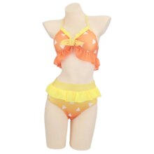 Anime Kawaii Demon Slayer Zenitsu Agatsuma Cosplay Swimsuit Anime Kawaii Demon Slayer Zenitsu Agatsuma Cosplay Swimsuit