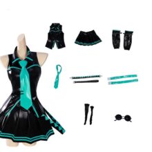 Kawaii Anime Hatsune Miku Cosplay Costume Clothes And Wig Kawaii Anime Hatsune Miku Cosplay Costume Clothes And Wig