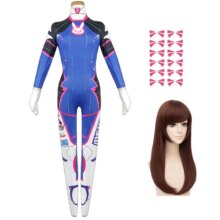 3Pcs Kawaii D.Va Cosplay Costume 3Pcs Kawaii D.Va Cosplay Costume