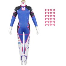 2Pcs Kawaii D.Va Cosplay Costume 2Pcs Kawaii D.Va Cosplay Costume