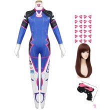 4Pcs D.Va Kawaii Cosplay Costume 4Pcs D.Va Kawaii Cosplay Costume