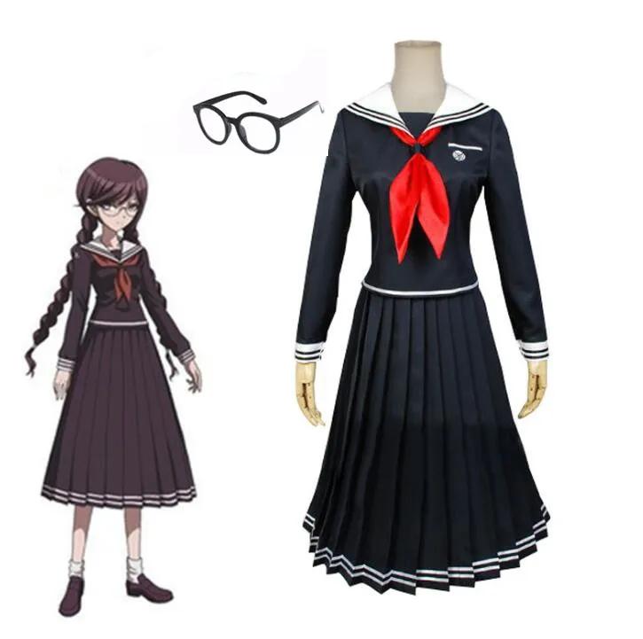 Kawaii Anime Danganronpa Toko Fukawa Cosplay Costume Set