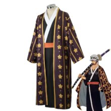 Kawaii Anime Trafalgar Law Cosplay Costume Set Kawaii Anime Trafalgar Law Cosplay Costume Set