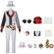 Kawaii Anime Riddle Rosehearts Cosplay Trey Costume Suit Kawaii Anime Riddle Rosehearts Cosplay Trey Costume Suit