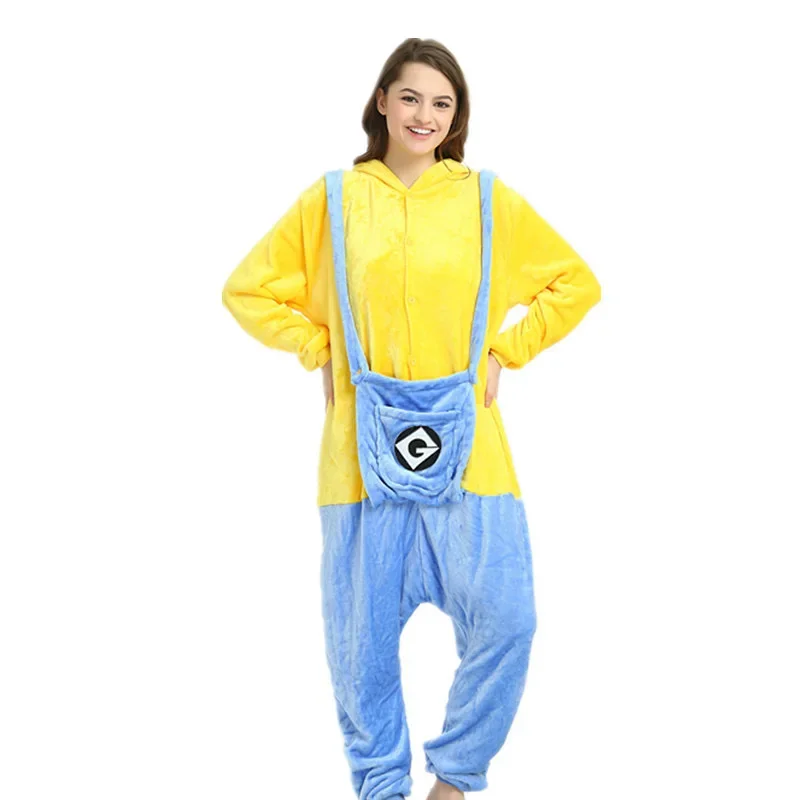 Cartoon Minion Kawaii Cosplay Costume Set