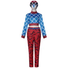 Jojo Guīdo Mista Cosplay Bizarre Adventure Guido Costume Halloween Uniform Top Pants Anime Carnival Party Suits Outfits Jojo Guīdo Mista Cosplay Bizarre Adventure Guido Costume Halloween Uniform Top Pants Anime Carnival Party Suits Outfits