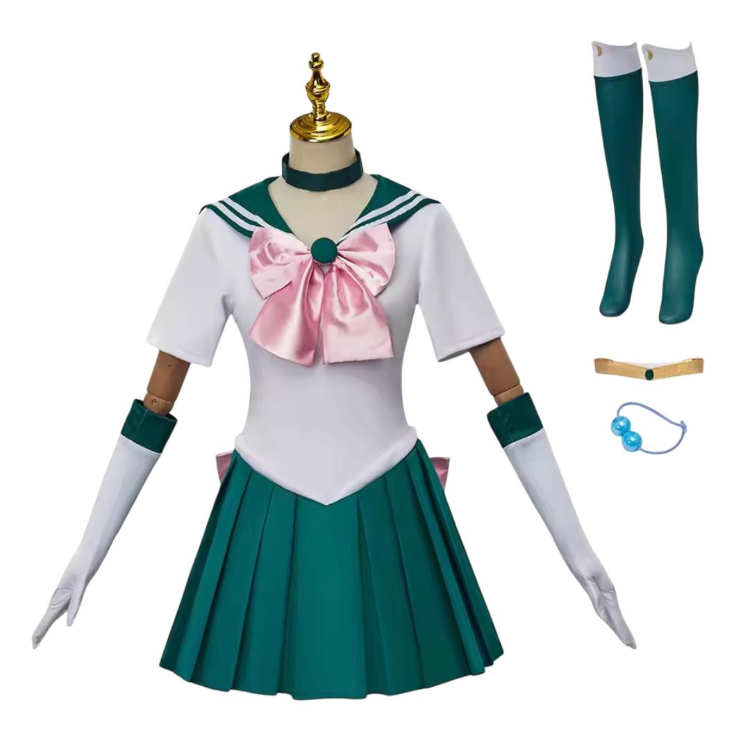Kawaii Anime Sailor Moon Jupiter Cosplay Costume Suit Kawaii Anime Sailor Moon Jupiter Cosplay Costume Suit