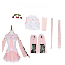 Kawaii Anime Sakura Miku Cosplay Costume Suit Kawaii Anime Sakura Miku Cosplay Costume Suit