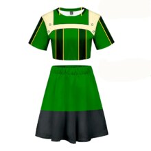 Kawaii Anime My Hero Academia Tsuyu Asui Cosplay Costume Kawaii Anime My Hero Academia Tsuyu Asui Cosplay Costume