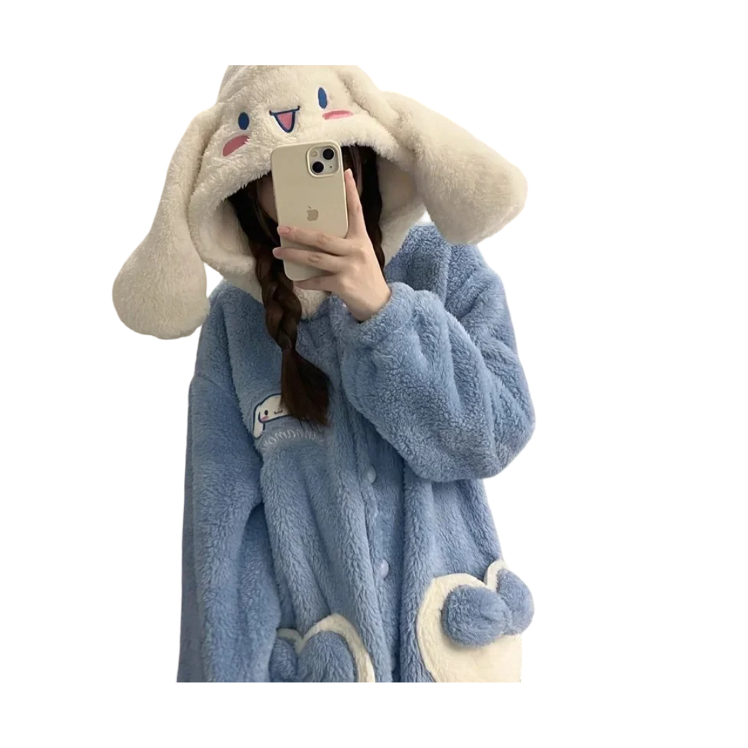Anime Kawaii Cinnamoroll Plush Pajama