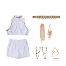 Kawaii KPop Demon Hunters Rumi Costume Kawaii KPop Demon Hunters Rumi Costume