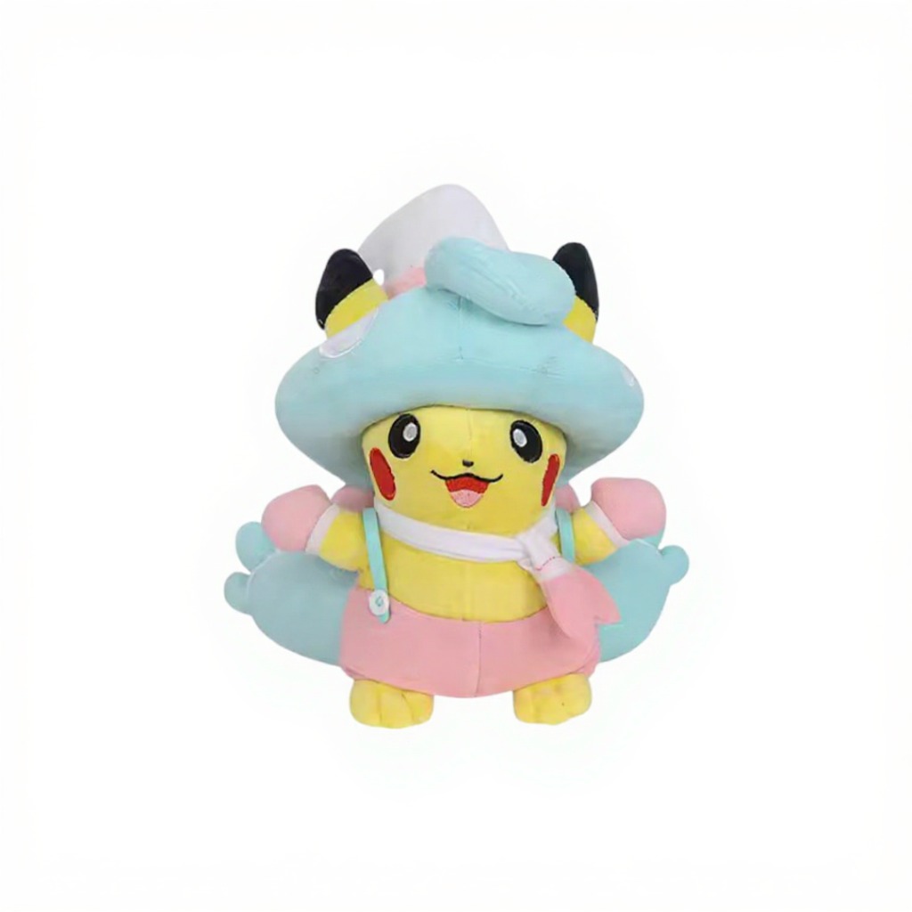 Anime Kawaii Pokemon Halloween Galar Garden Pikachu Plush Toy