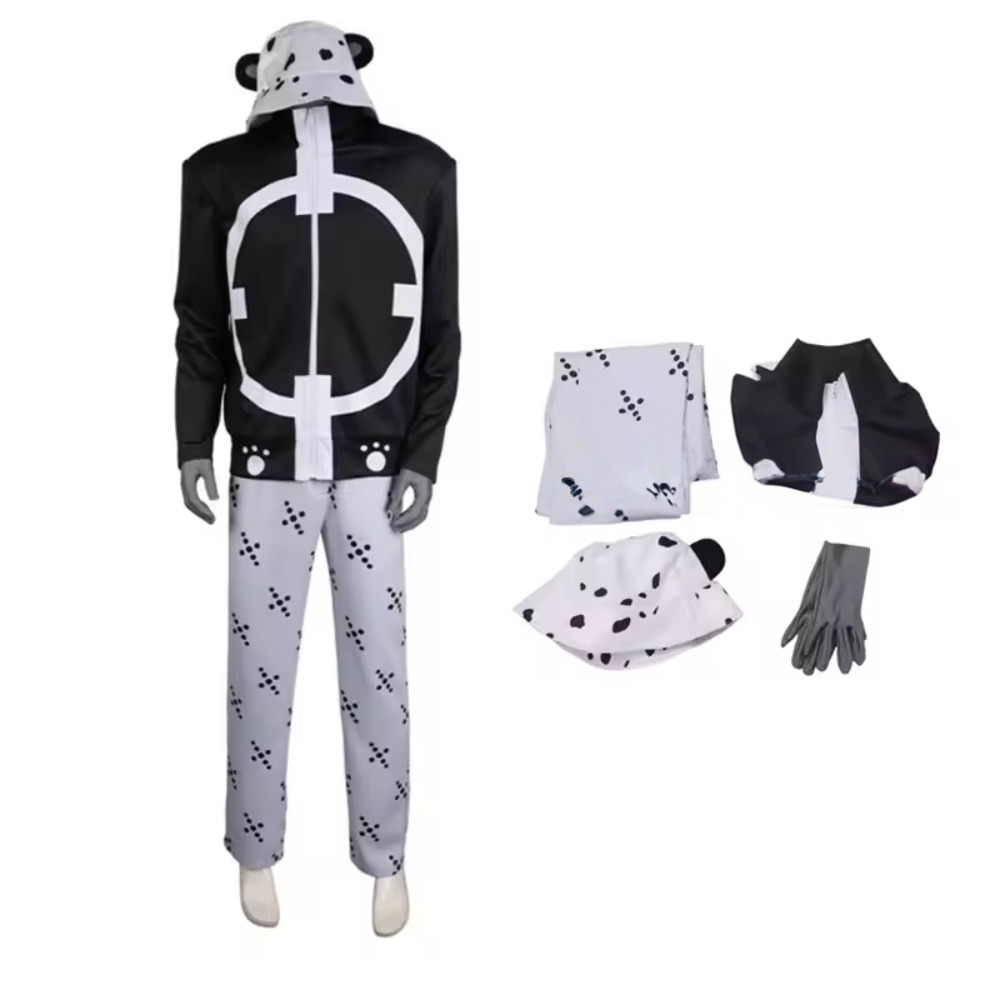 Anime Kawaii One Piece Bartholomew Kuma Cosplay Costume Suit For Adult