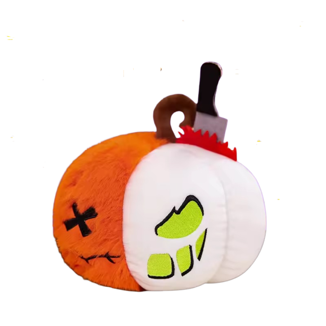 Kawaii Halloween Skull Pumpkin Plush Toy