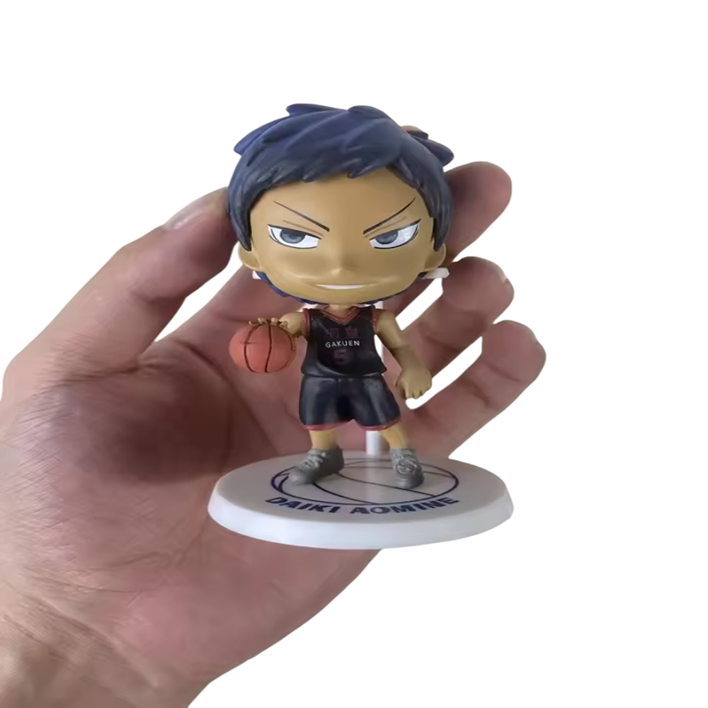 10cm Kawaii Kuroko's Basketball Daiki Aomine Action Figure Toy