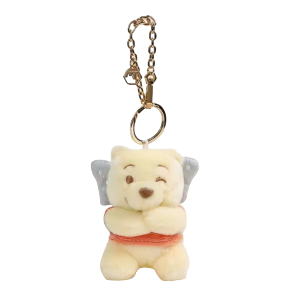 10cm Kawaii Winnie-The-Pooh Plush Keychain