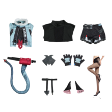 Kawaii Anime Zenless Zone Zero Jane Doe Cosplay Costume Set Kawaii Anime Zenless Zone Zero Jane Doe Cosplay Costume Set