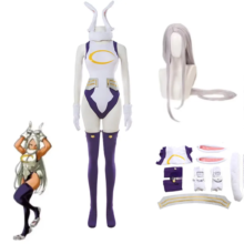 Kawaii Anime My Hero Academia Mirko Cosplay Costume And Wig Kawaii Anime My Hero Academia Mirko Cosplay Costume And Wig